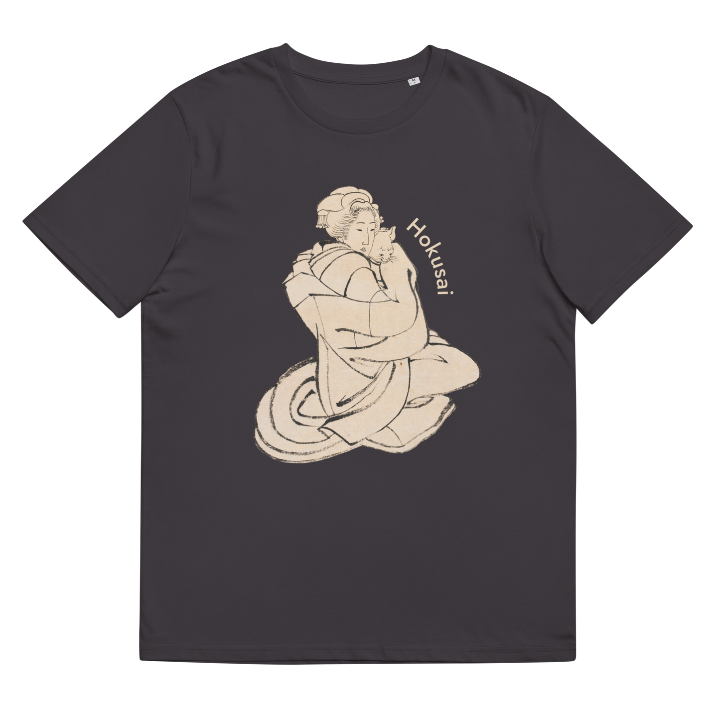 katsushika Hokusai Graphic Tee (Cat)