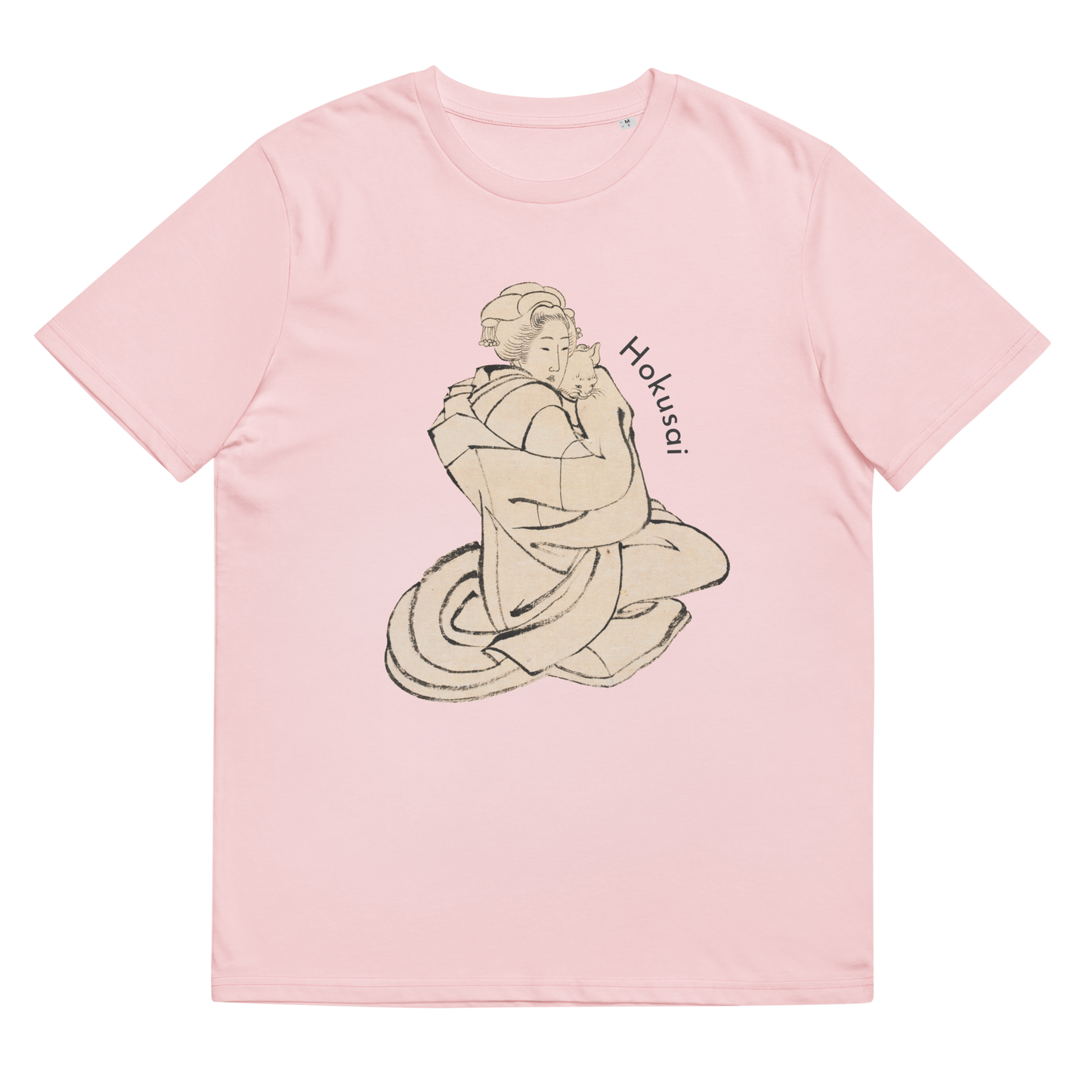katsushika Hokusai Graphic Tee (Cat)