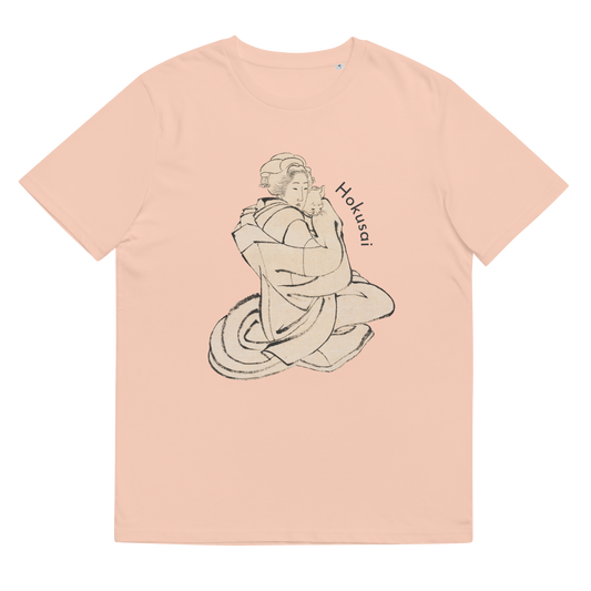 katsushika Hokusai Graphic Tee (Cat)