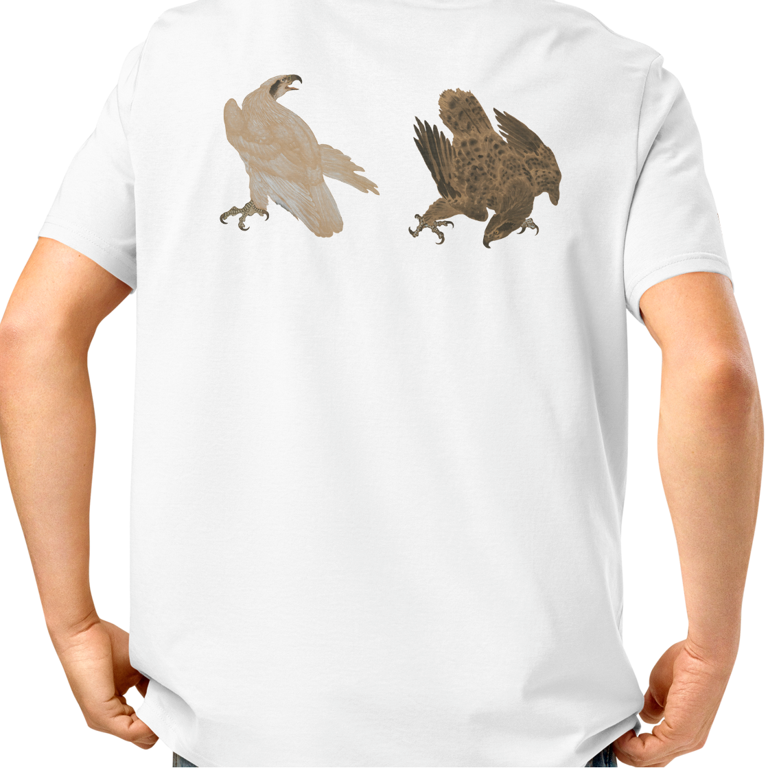 Kawanabe Kyosai Graphic Tee（Double Eagle）