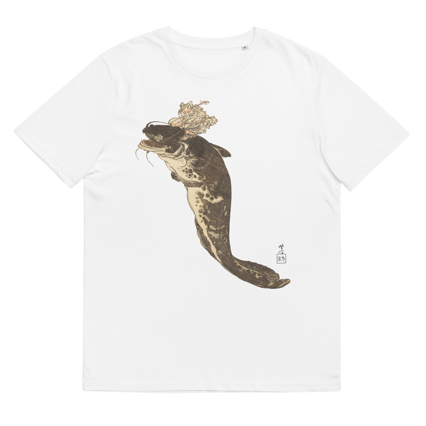 Kawanabe Kyosai Kyosai Manga Graphic Tee (Cat) 