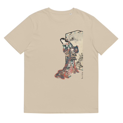 Kyosai - Hell Courtesan | Unisex Organic Ribbed neck T-shirt